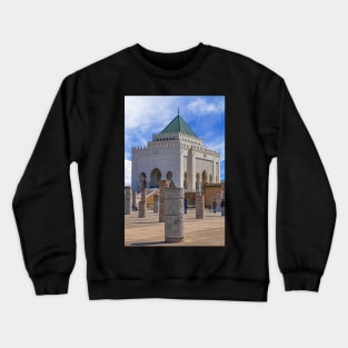 Mohammed V Mausoleum. Crewneck Sweatshirt